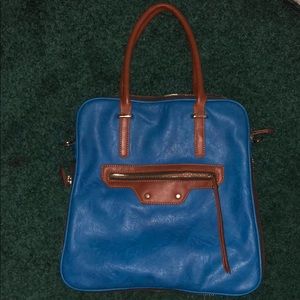 Blue leather MaJa tot